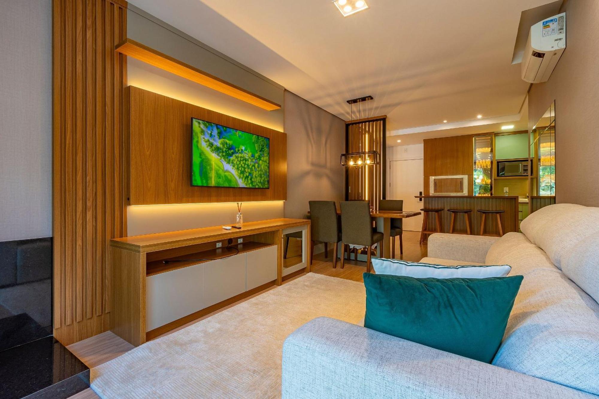 Ferienwohnung Rosa Edificio Bellagio Canela Com Infraestrutura Completa Exterior foto