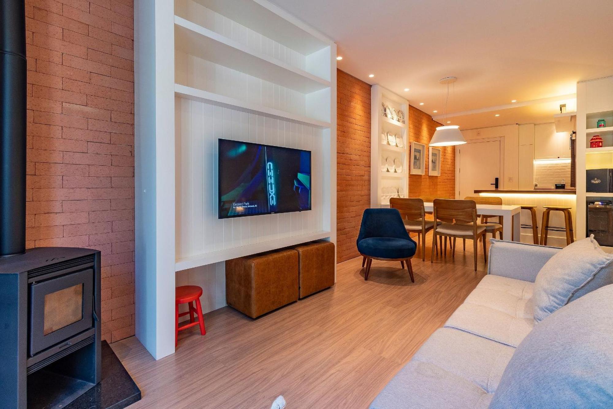 Ferienwohnung Rosa Edificio Bellagio Canela Com Infraestrutura Completa Exterior foto